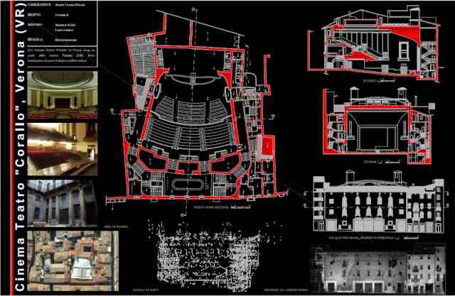 Rilievo laser scanner – Teatro Corallo – Verona